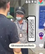 对话讲英语走红的韶关57岁保安：为服务